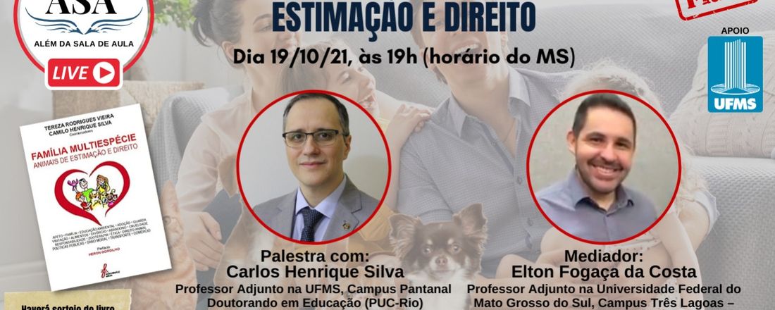 Projeto ASA: Família Multiespécie: animais de estimação e direito