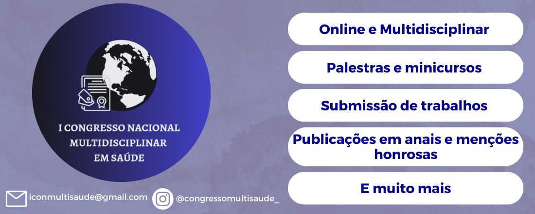 I Congresso Nacional Multidisciplinar de Saúde - I CONMULTISAÚDE