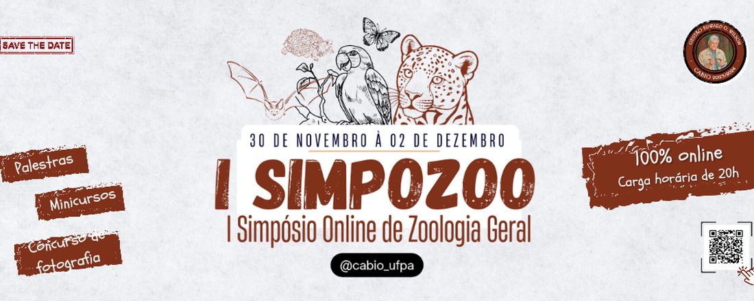 I Simpósio Online de Zoologia Geral - SIMPOZOO