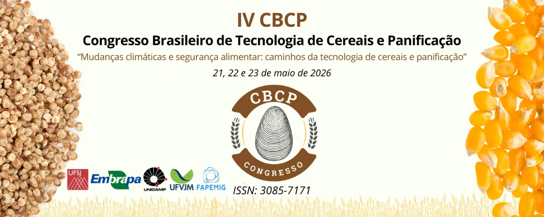 IV CBCP - Congresso Brasileiro de Tecnologia de Cereais e Panificação