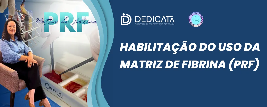 SP-Terapia Regenerativa - Capacitação em agregados plaquetários autólogo não transfusionais o uso da Matriz de Fibrina (PRF e PRP) no uso das Feridas (lesões cutâneas)