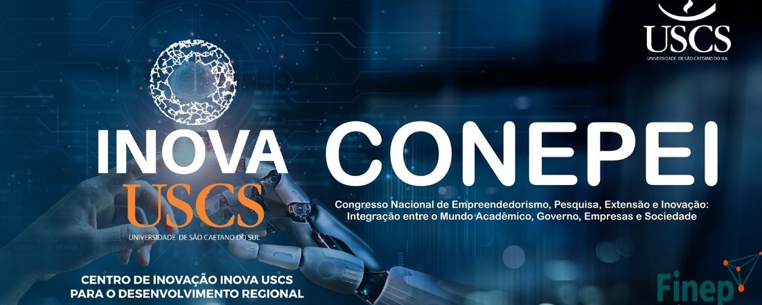 I CONEPEI - Congresso Nacional de Empreendedorismo, Pesquisa, Extensão e Inovação: Integração entre o Mundo Acadêmico, Governo, Empresas e Sociedade