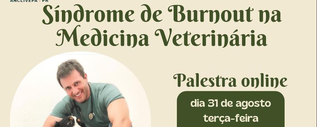 Palestra Síndrome de Burnout na Medicina Veterinária