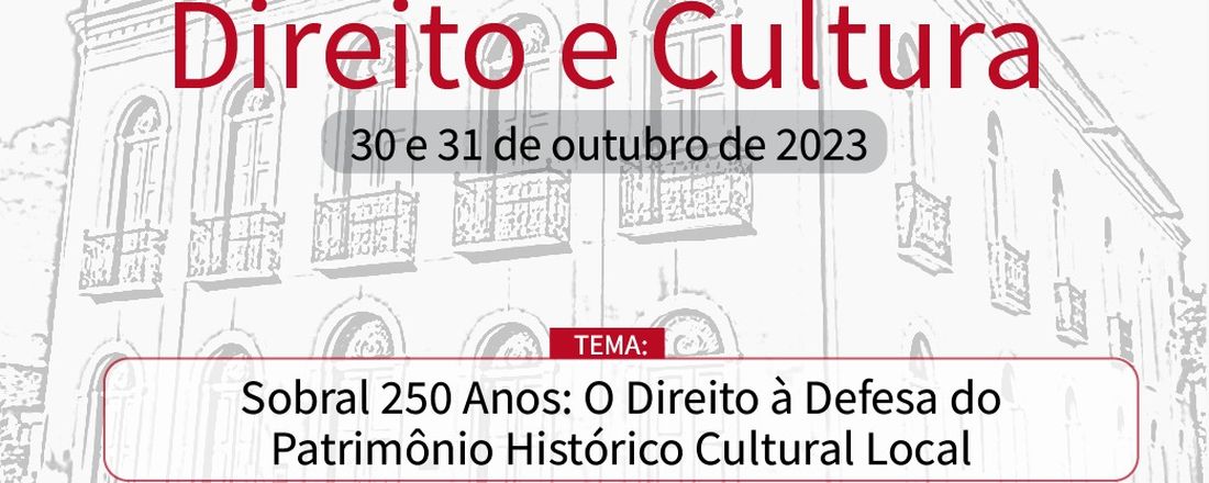 III Seminário Direito e Cultura