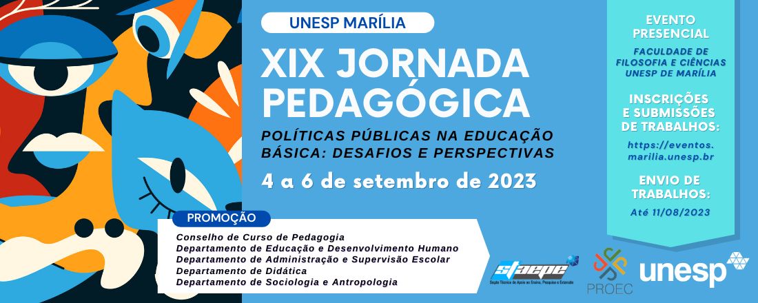 XIX Jornada Pedagógica "Políticas Públicas na Educação Básica: desafios e perspectivas”