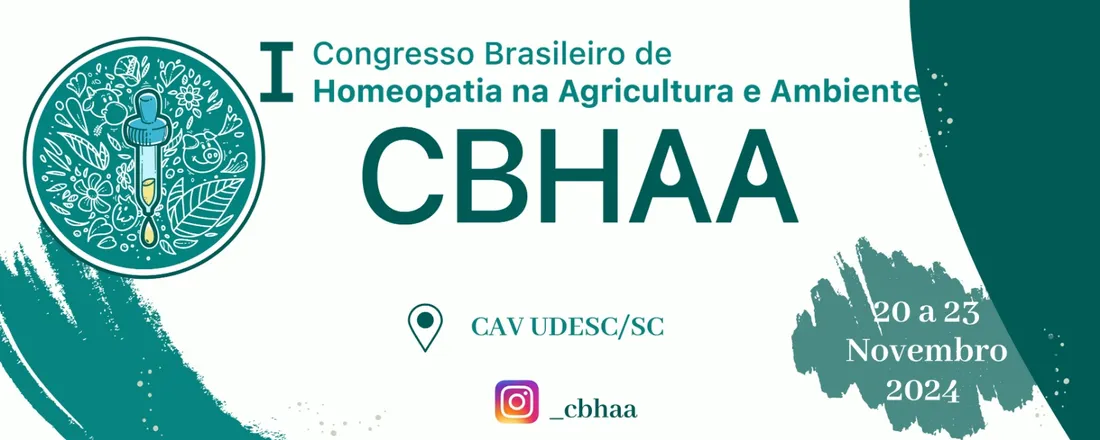 I Congresso Brasileiro de Homeopatia na Agricultura e Ambiente