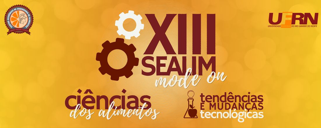 XIII Semana de Engenharia de Alimentos - SEALIM
