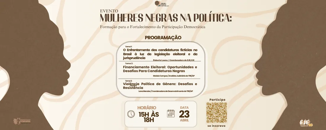 Evento: Mulheres Negras na Política: formação para o fortalecimento da participação democrática