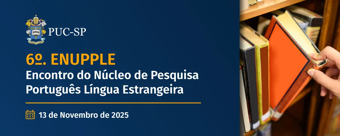 6º ENUPPLE-Encontro do Núcleo de Pesquisa Português Língua Estrangeira