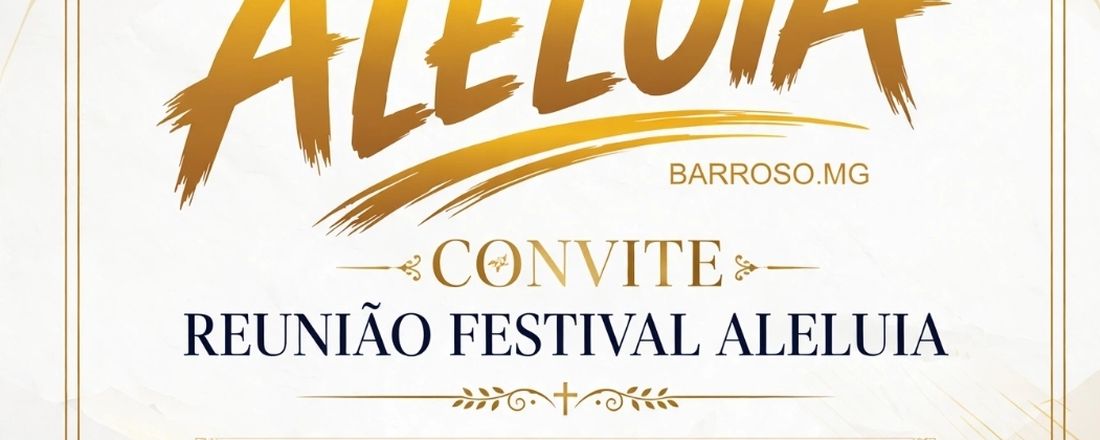 Festival Aleluia Barroso 2026