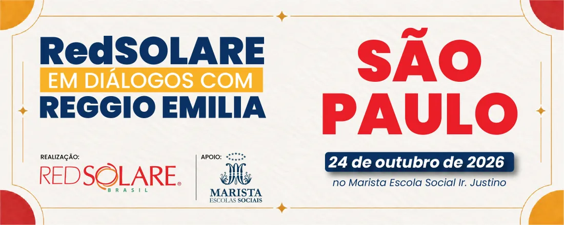 RedSOLARE em Diálogos com Reggio Emilia - São Paulo