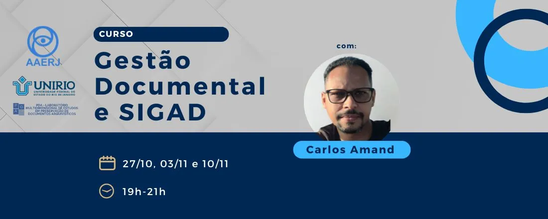 Curso: Gestão Documental e SIGAD