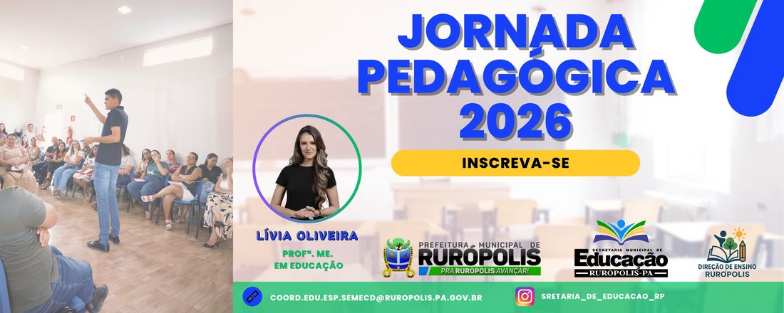 Jornada Pedágogica 2026- Rurópolis/PA
