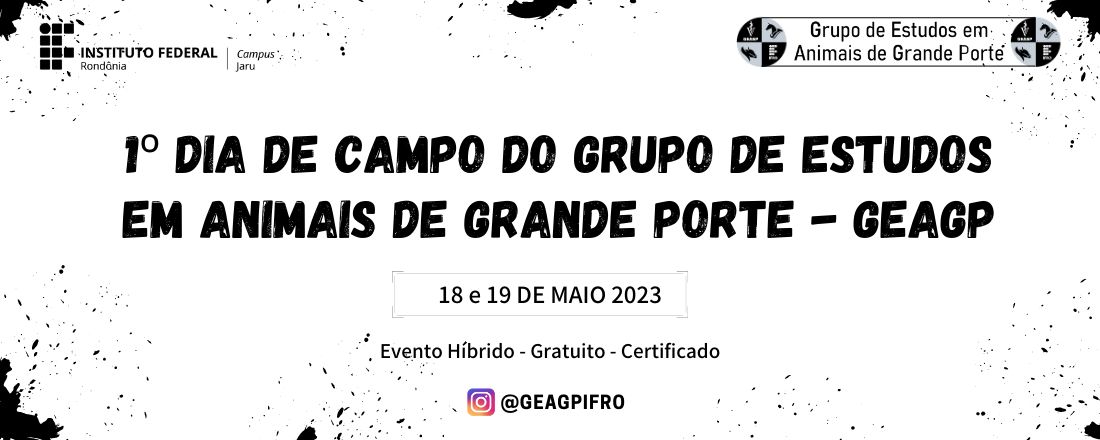 2º Simpósio do Grupo de Estudos em Animais de Grande Porte - GEAGP