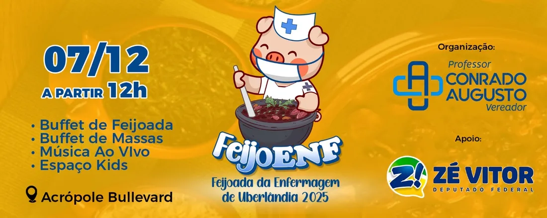 FeijoENF 2025 - Feijoada da Enfermagem de Uberlândia