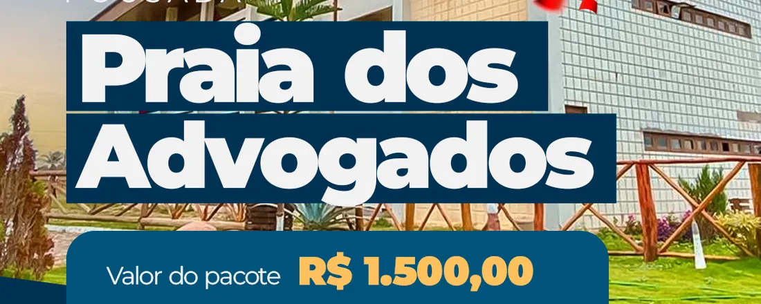 Pousada dos Advogados - sorteio Pacote Carnaval 2025