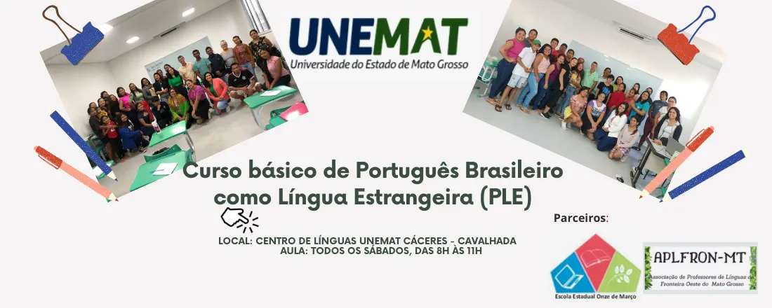 Curso básico de português brasileiro para migrantes em Cáceres e região