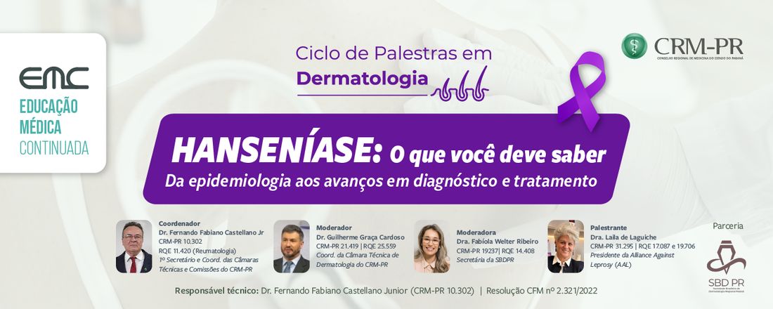 Hanseníase: O que você deve saber - Da epidemiologia aos avanços em diagnóstico e tratamento.