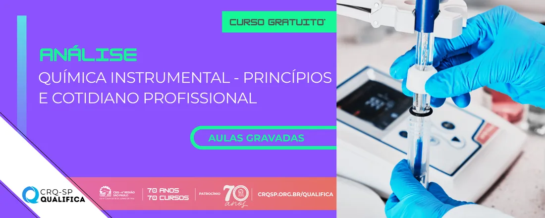Curso Análise Química Instrumental - Princípios e Cotidiano Profissional