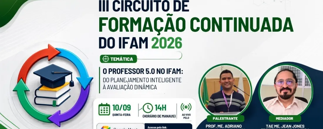 III CIRCUITO DE FORMAÇÃO CONTINUADA IFAM - 2026