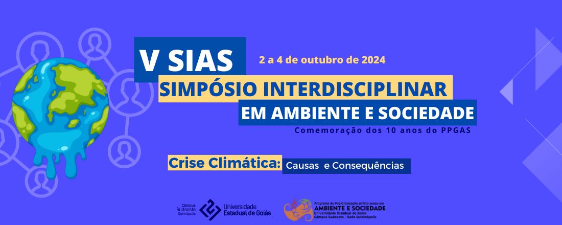 V Simpósio Interdisciplinar em Ambiente e Sociedade - V SIAS