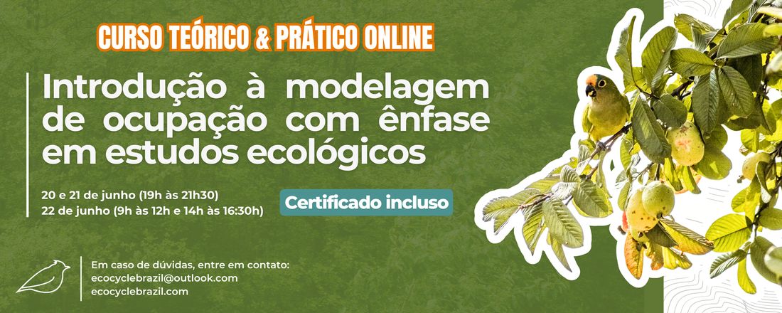 Introdução a modelagem de ocupação com ênfase em estudos ecológicos