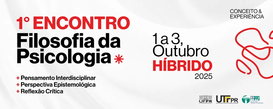 I Encontro de Filosofia da Psicologia