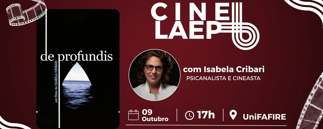 Cine LAEP: De Profundis com Isabela Cribari