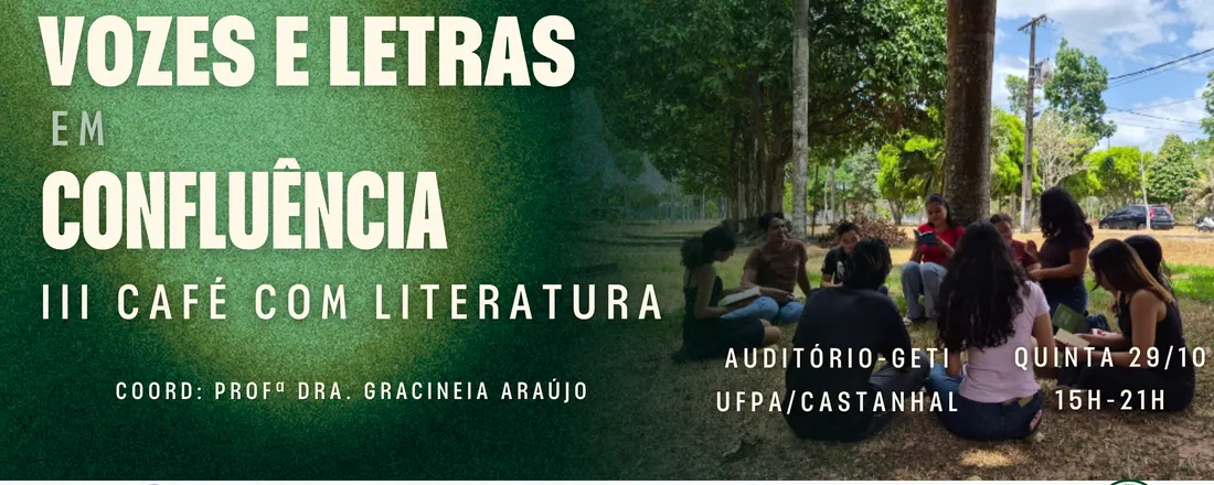 III Café com Literatura: Vozes e Letras em Confluência