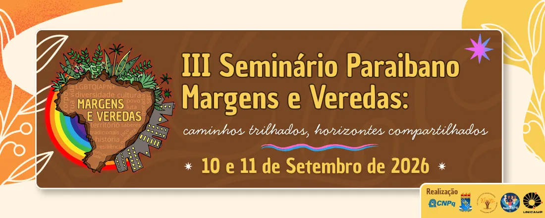 III Seminário Paraibano Margens e Veredas: Caminhos trilhados, horizontes compartilhados