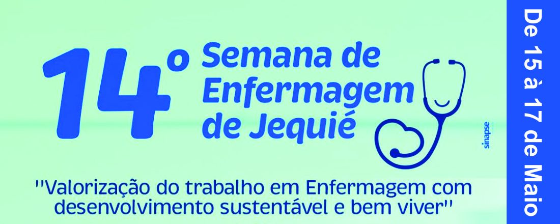 14ª Semana de Enfermagem de Jequié