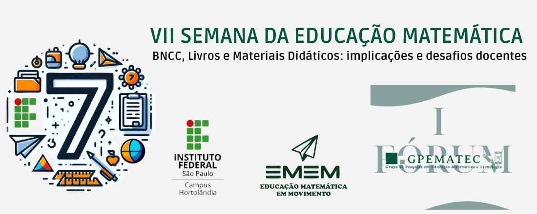 VII Semana da Educação Matemática