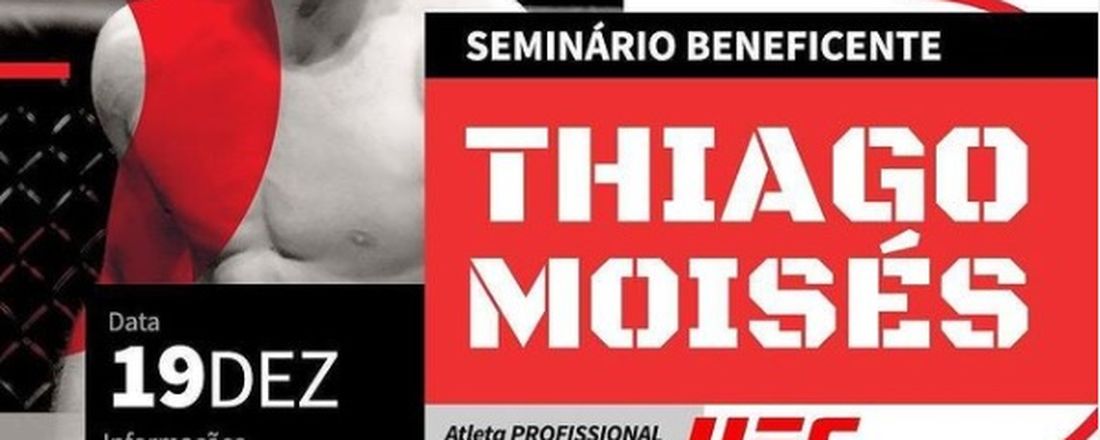 Seminário beneficente com o Thiago Moisés lutador do UFC.