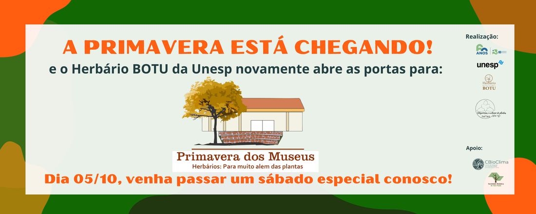 Primavera dos museus “Herbários: Para muito além de plantas secas”