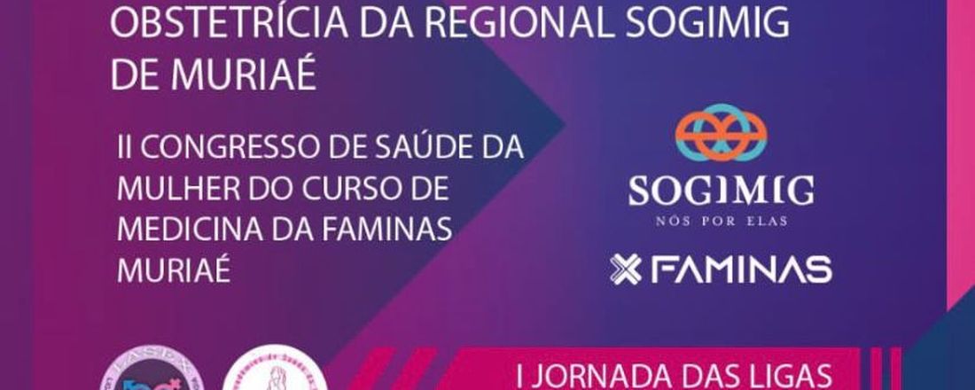 VII Jornada de Ginecologia e Obstetrícia da Regional SOGIMIG de Muriaé