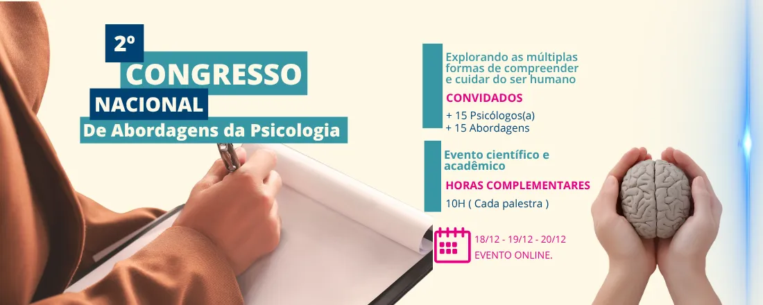 II CONGRESSO DE ABORDAGENS DA PSICOLOGIA