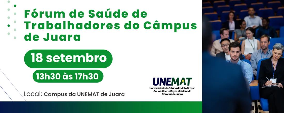 Fórum de Saúde de Trabalhadores do Campus da UNEMAT de Juara