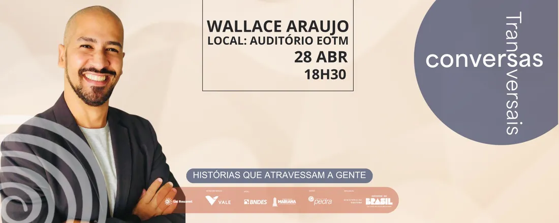 Histórias que atravessam a gente com Wallace Araújo | Conversas Transversais
