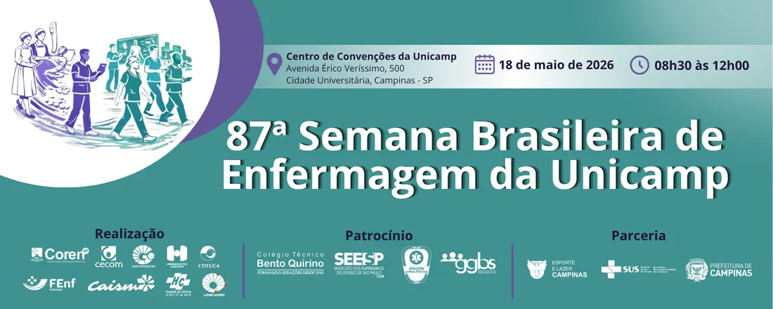 87ª Semana Brasileira de Enfermagem da Unicamp
