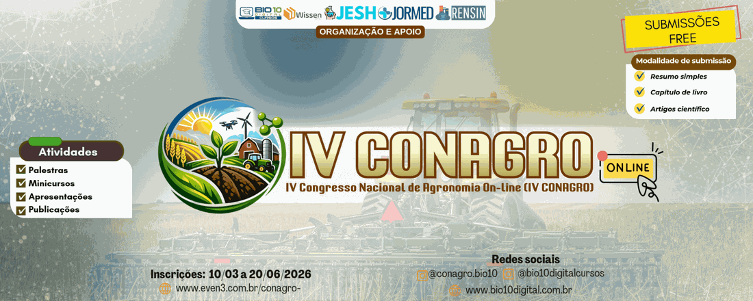 IV Congresso Nacional de Agronomia On-line (IV CONAGRO)