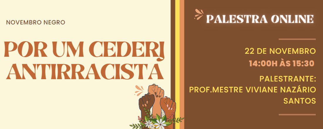 Novembro Negro: POR UM CEDERJ ANTIRRACISTA