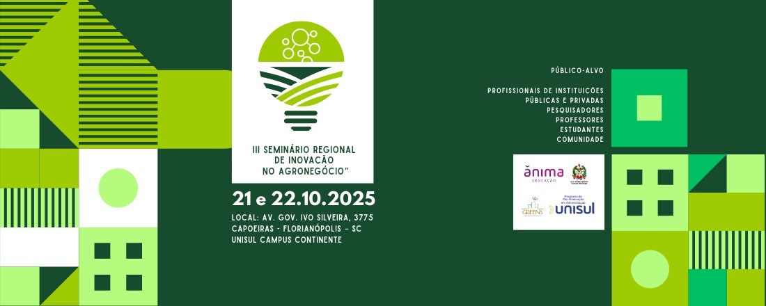 III Seminário Regional de Inovação no Agronegócio