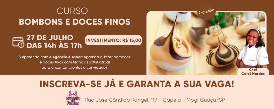 Curso - Bombons e Doces Finos