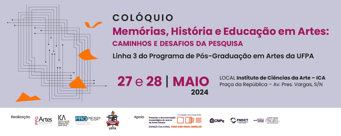 Colóquio Memórias, História e Educação em Artes: Caminhos e Desafios da Pesquisa