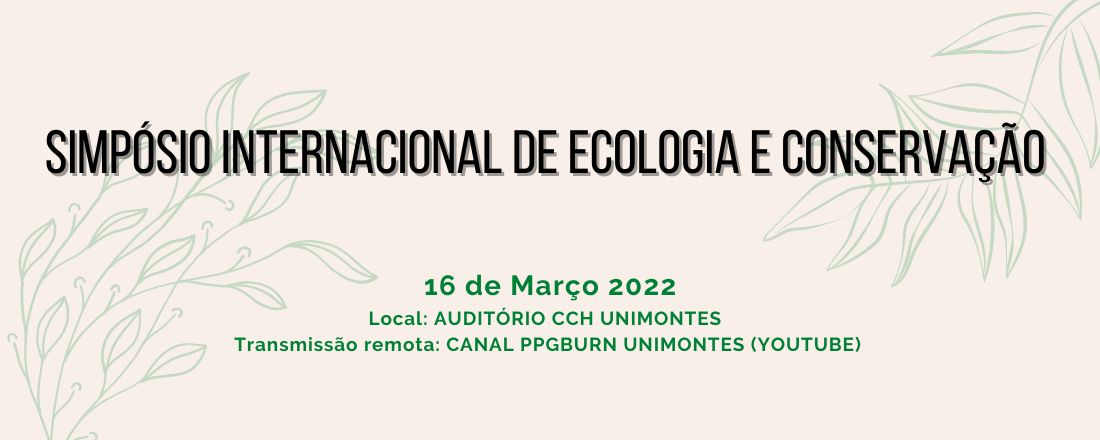 Simpósio Internacional de Ecologia e Conservação