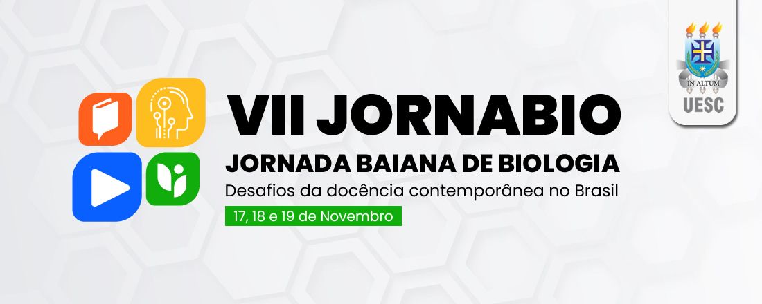 VII Jornada Baiana de Biologia - JORNABIO