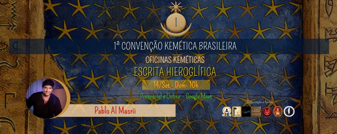 Oficina: Introdução ao Medu Neteru, a Escrita Sagrada Hieroglífica