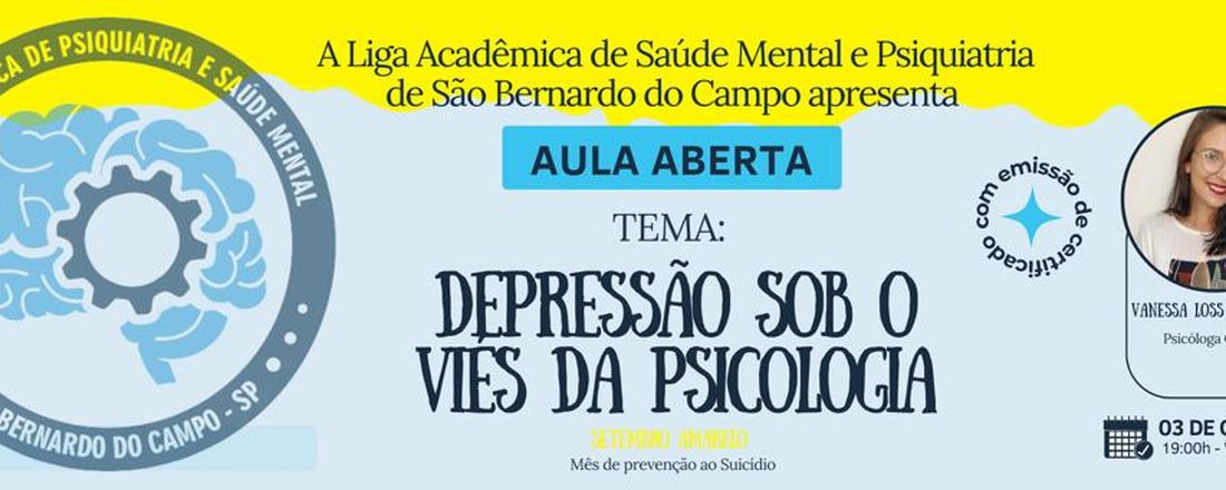 Depressão Sob o Vies da Psicologia