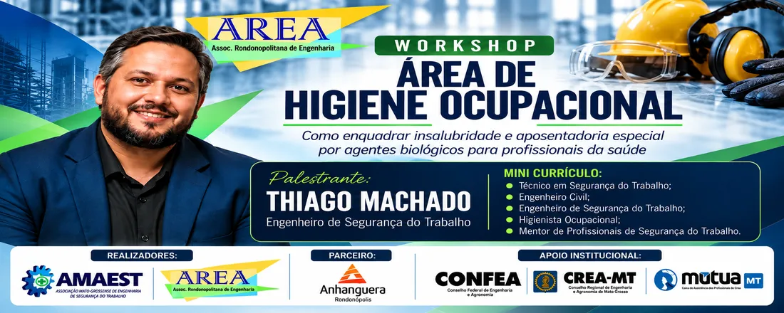 Workshop: Area de Higiene Ocupacional - 1º Edição