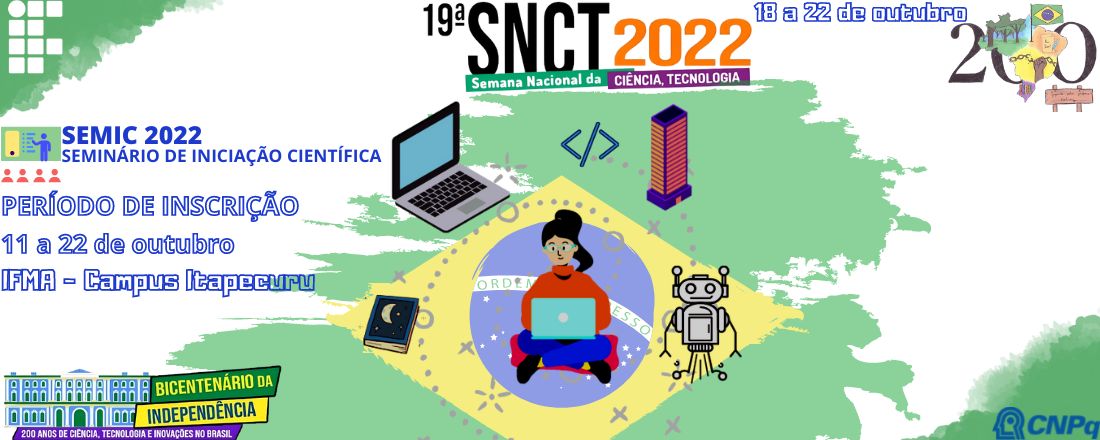 Semana de Ciência e Tecnologia do campus Itapecuru Mirim 2022